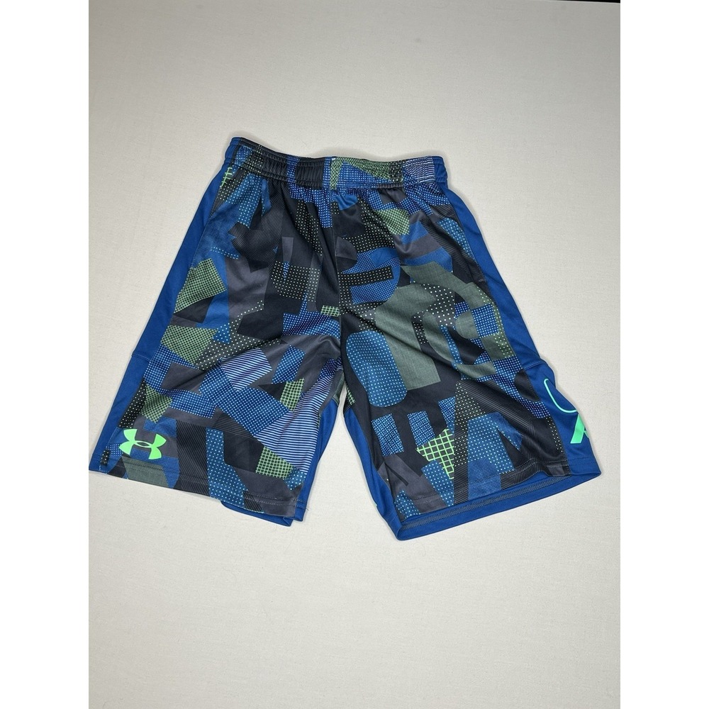 Under Armour Youth Logo Drawstring Athletic Shorts Boy's Size Medium